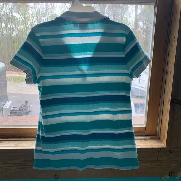 Striped collard casual Tshirt - Picture 2 of 5